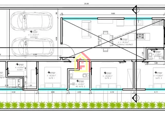 Casa com 250m² 3 quartos e 4 banheiros, à venda, no bairro Cidade Nova em Marabá