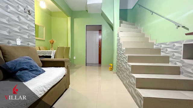 Casa com 123m² 2 quartos e 3 banheiros, à venda, no bairro Olaria em Rio de Janeiro