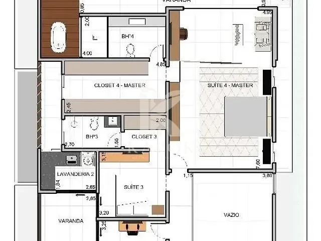 Casa com 450m² 4 quartos e 6 banheiros, à venda, no bairro Jardim Ypê em Paulínia