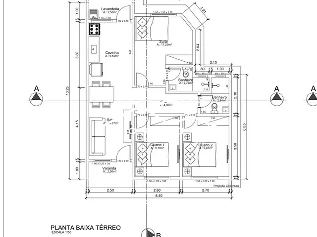 Casa 3 quartos e 2 banheiros, à venda, no bairro Santa Rita do Zarur em Volta Redonda