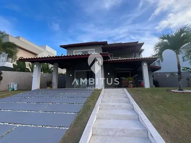 Casa 4 quartos e 6 banheiros, à venda, no bairro Alphaville (Abrantes) em Camaçari