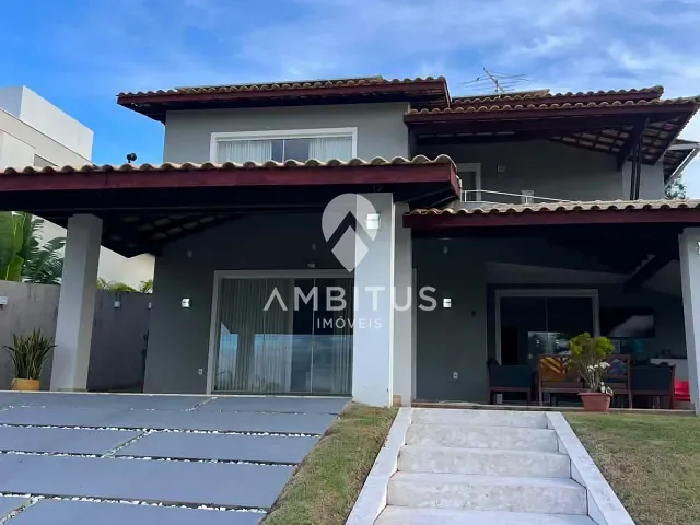 Casa 4 quartos e 6 banheiros, à venda, no bairro Alphaville (Abrantes) em Camaçari