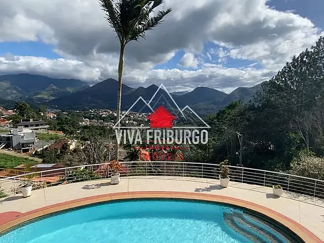 Casa com 1095m² 3 quartos e 4 banheiros, à venda, no bairro Braunes em Nova Friburgo