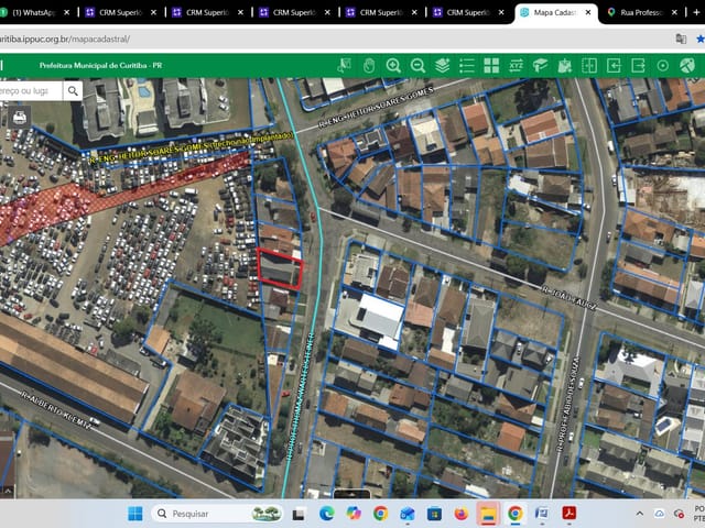 Terreno com 234m², à venda, no bairro Portão em Curitiba
