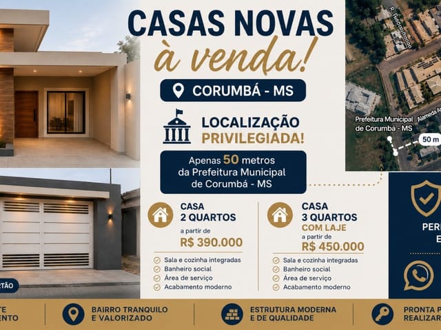 Foto do Casa - Casa à venda, Dom Bosco, Corumbá, MS | IMOBILIÁRIA HABITAR LTDA