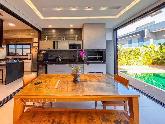 Casa com 510m² 3 quartos e 5 banheiros, à venda, no bairro Condomínio Residencial Ecopark Bourbon em Caçapava