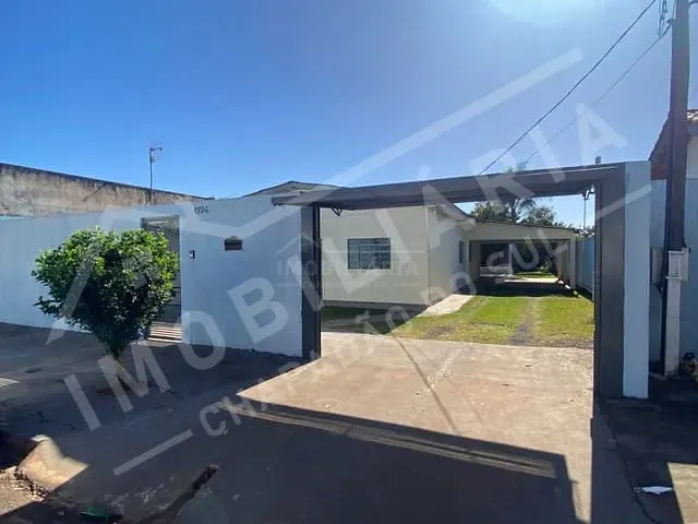 Casa 3 quartos e 1 banheiro, à venda, no bairro ESPATODIA em Chapadão do Sul