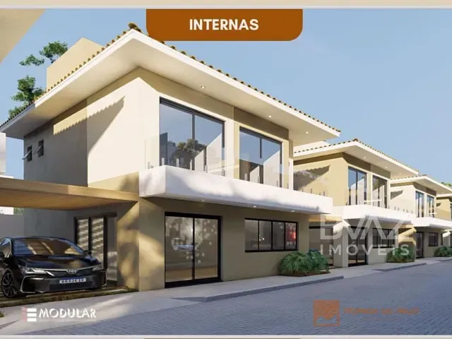 Casa com 208m² 4 quartos e 5 banheiros, à venda, no bairro Portinho em Cabo Frio