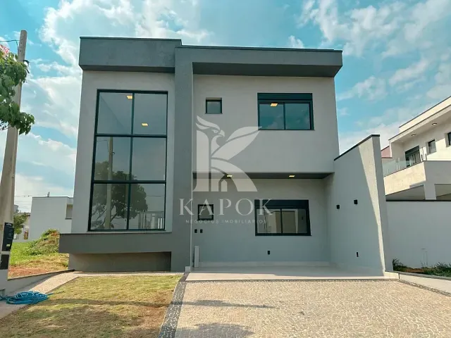 Casa 3 quartos e 4 banheiros, à venda, no bairro Vila Monte Alegre em Paulínia