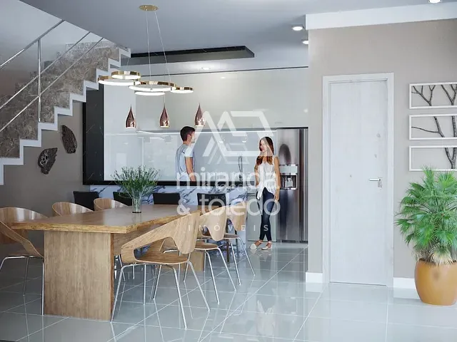 Casa com 125m² 3 quartos e 3 banheiros, à venda, no bairro Santa Mônica em Guarapari