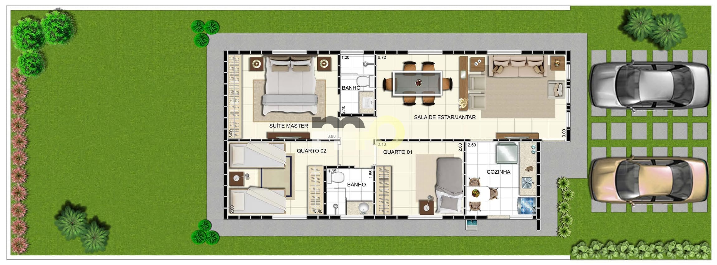 Casa, 3 quartos, 70 m² - Foto 27