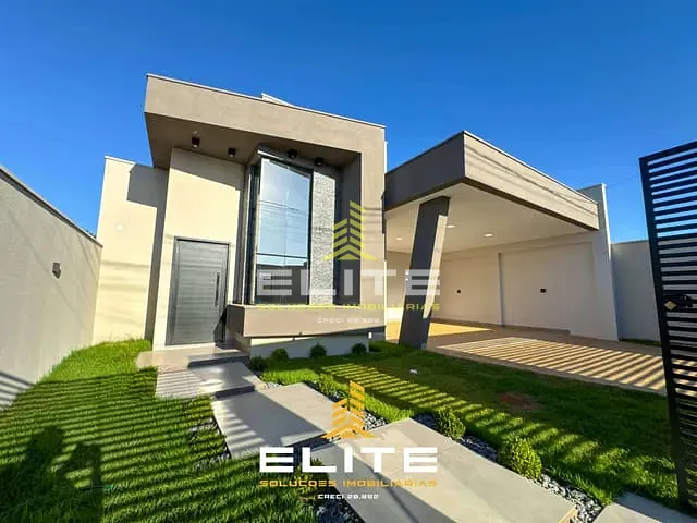Casa 3 quartos e 2 banheiros, à venda, no bairro Santa Clara em Sorriso