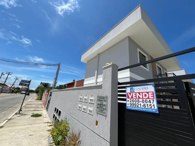 Casa com 73m² 2 quartos e 2 banheiros, à venda, no bairro Jardim Atlântico Leste (Itaipuaçu) em Maricá