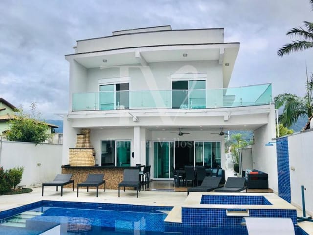 Foto do Casa - Casa de Praia em condomínio Morada da Praia, para Venda em Bertioga, 5 dormitórios, 5 suítes, 7 banheiros, 4 vagas | Tamara Velloso Corretora de Imóveis