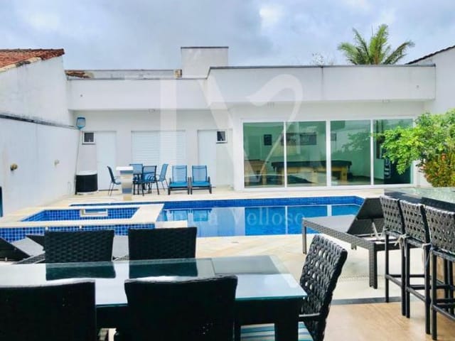 Foto do Casa - Casa de Praia em condomínio Morada da Praia, para Venda em Bertioga, 5 dormitórios, 5 suítes, 7 banheiros, 4 vagas | Tamara Velloso Corretora de Imóveis