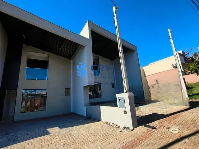 Casa com 126m² 3 quartos e 3 banheiros, à venda, no bairro Jardim Ecoville I em Cambé