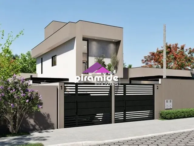 Casa 3 quartos e 1 banheiro, à venda, no bairro Pontal de Santa Marina em Caraguatatuba