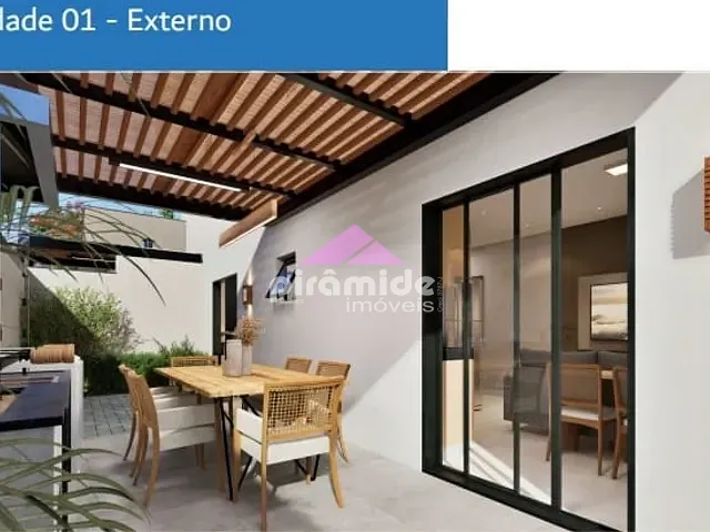 Casa 3 quartos e 1 banheiro, à venda, no bairro Pontal de Santa Marina em Caraguatatuba