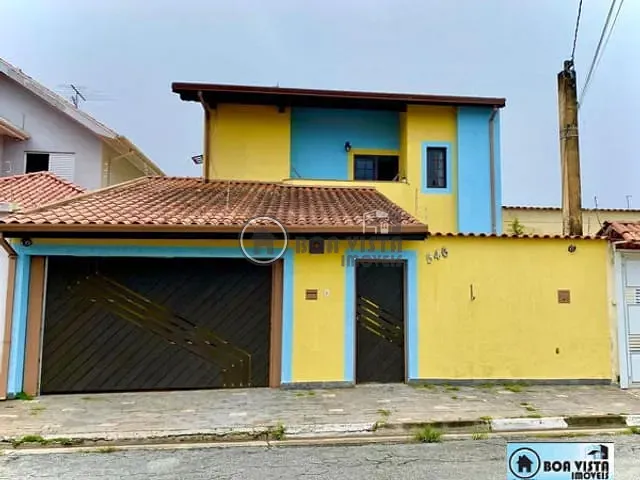 Sobrado com 270m² 4 quartos e 2 banheiros, à venda, no bairro Jardim Modelo em Suzano