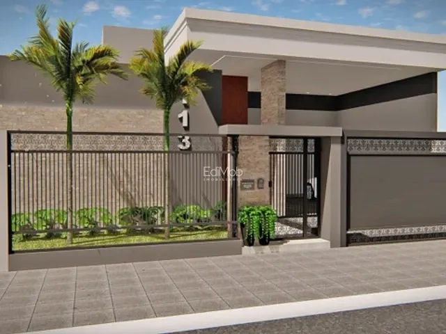 Casa 3 quartos e 4 banheiros, à venda, no bairro Recanto Tropical em Cascavel