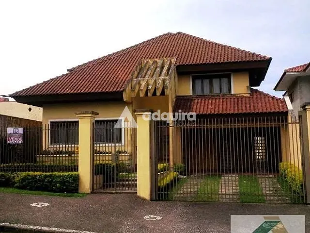 Casa com 756m² 4 quartos e 1 banheiro, à venda, no bairro Jardim Carvalho em Ponta Grossa