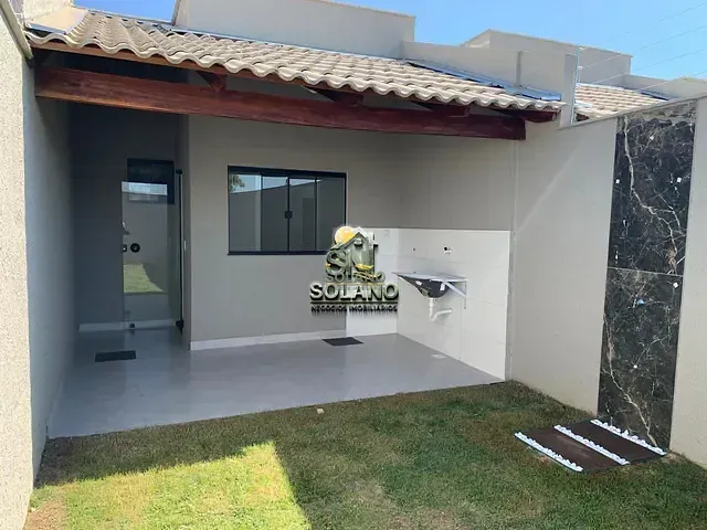 Casa com 81m² 2 quartos e 2 banheiros, à venda, no bairro Residencial Della Penna em Goiânia