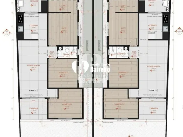 Casa 3 quartos e 1 banheiro, à venda, no bairro Masterville em Sarzedo