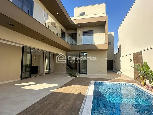 Casa com 450m² 4 quartos e 6 banheiros, à venda, no bairro Condominio Phillipson Park em Americana