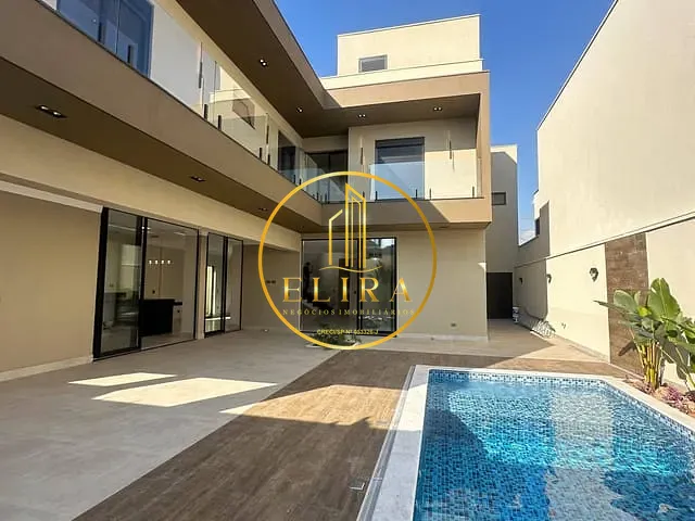 Casa com 450m² 4 quartos e 6 banheiros, à venda, no bairro Condominio Phillipson Park em Americana