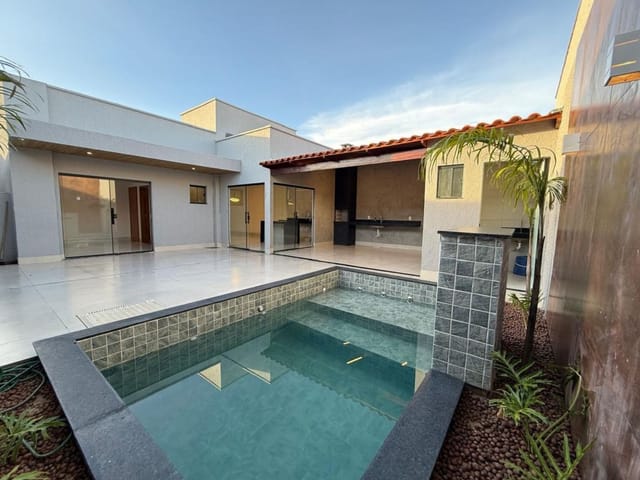 Foto do Casa - Casa com 3 quartos à venda, 170 m² por R$ 700.000 - Residencial Prado - Senador Canedo/GO | Portfolio Imóveis