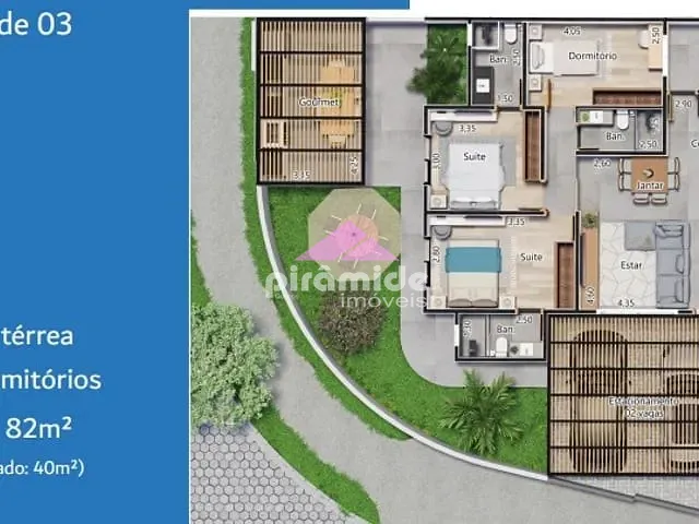 Casa 3 quartos e 1 banheiro, à venda, no bairro Pontal de Santa Marina em Caraguatatuba