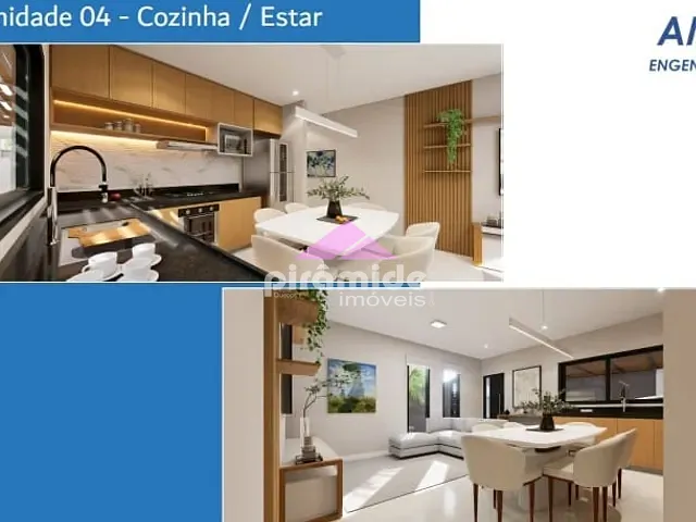 Casa 3 quartos e 1 banheiro, à venda, no bairro Pontal de Santa Marina em Caraguatatuba