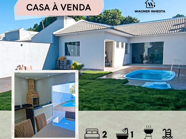 Foto do Casa - Vendo DIREITOS de casa com: piscina, churrasqueira, área gourmet, acabamento em gesso, como você sempre sonhou, no Jd. Oriental em Maringá - PR | Wagner Inhesta broker