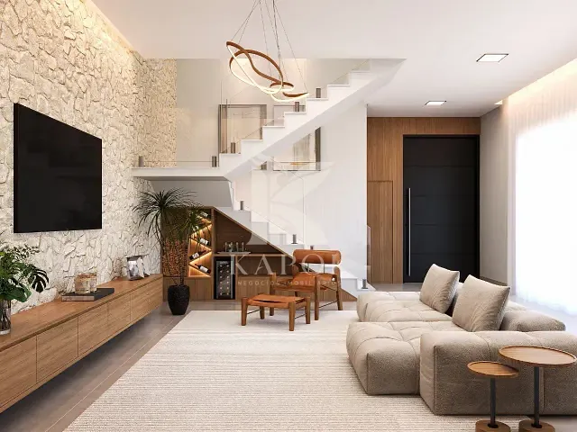 Casa com 384m² 4 quartos e 6 banheiros, à venda, no bairro Parque Brasil 500 em Paulínia