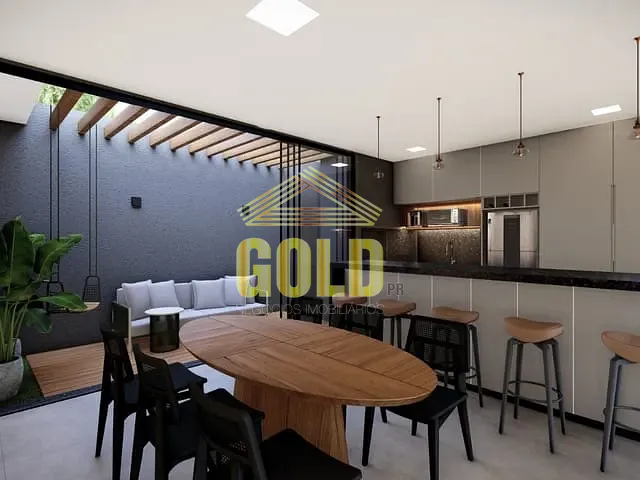 Casa com 180m² 3 quartos e 2 banheiros, à venda, no bairro Jardim Burle Marx em Londrina