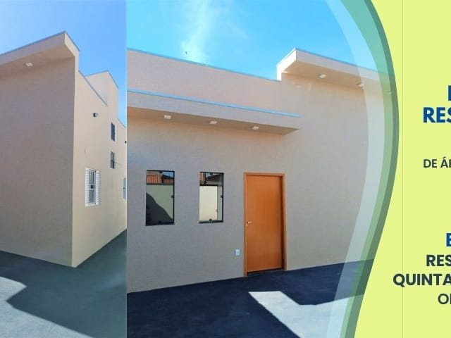 Casa 2 quartos e 1 banheiro, à venda, no bairro Residencial Quinta das Aroeiras em Olímpia