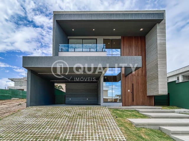 Casa com 330m² 4 quartos e 6 banheiros, à venda, no bairro Cidade Alpha em Eusébio