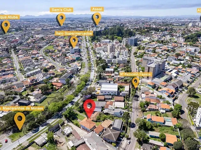Casa com 390m² 6 quartos e 5 banheiros, à venda, no bairro Atuba em Curitiba
