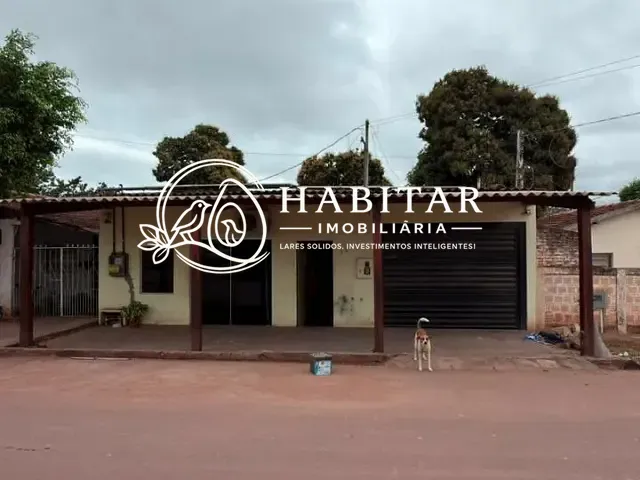 Casa 2 quartos e 2 banheiros, à venda, no bairro Almirante Tamandaré em Ladário
