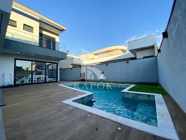 Casa com 250m² 3 quartos e 5 banheiros, à venda, no bairro Parque Brasil 500 em Paulínia