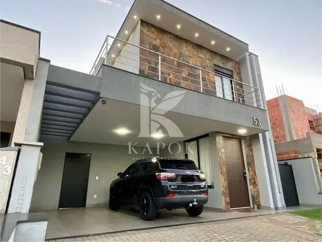 Casa com 250m² 3 quartos e 5 banheiros, à venda, no bairro Parque Brasil 500 em Paulínia