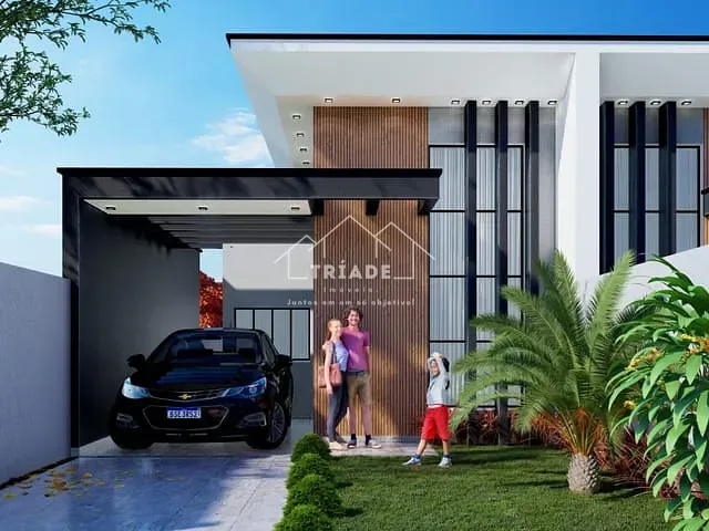 Casa 3 quartos e 1 banheiro, à venda, no bairro São Francisco em Araucária