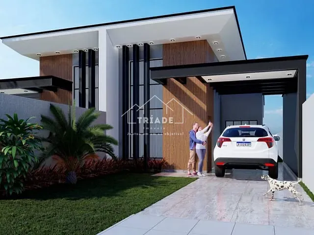 Casa 3 quartos e 1 banheiro, à venda, no bairro São Francisco em Araucária