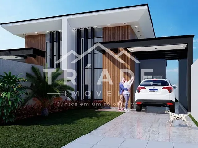 Casa 3 quartos e 1 banheiro, à venda, no bairro São Francisco em Araucária