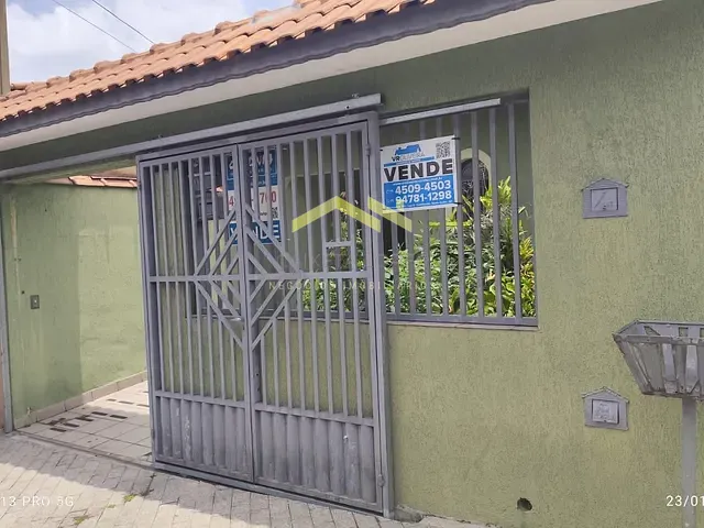 Casa 2 quartos e 1 banheiro, à venda, no bairro Vila Camilópolis em Santo André