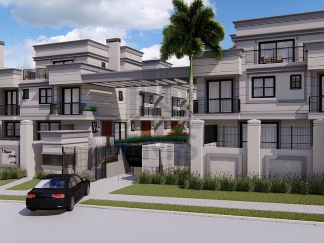 Casa 3 quartos e 4 banheiros, à venda, no bairro Mercês em Curitiba