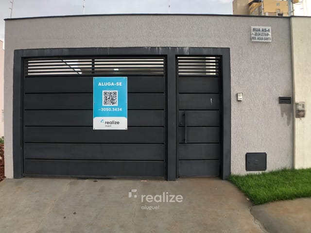 Foto do Casa - Casa para locação – Residencial Água Santa, Rio Verde - Go | Realize Aluguel