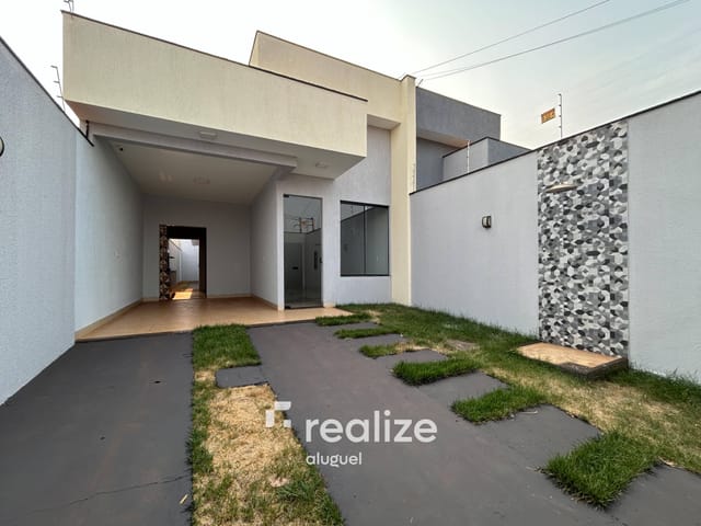 Foto do Casa - Casa para locação – Residencial Água Santa, Rio Verde - Go | Realize Aluguel