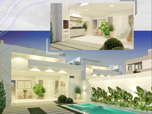 Casa com 329m² 3 quartos e 2 banheiros, à venda, no bairro Conjunto aspol em João Pessoa