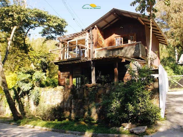 Foto do Casa - Casa rústica com dois quartos em meio a natureza da Costa de Dentro - Pântano do Sul - Florianópolis/SC | Costão Sul Imóveis